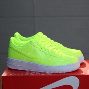 neon green air force 1 womens